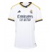 Real Madrid Eder Militao #3 Replica Home Shirt Ladies 2023-24 Short Sleeve